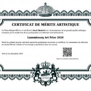 Luxembourg art pize 2024
