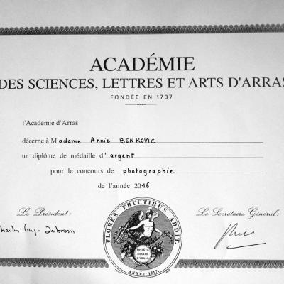 Diplôme Concours Académie d'Arras 2016